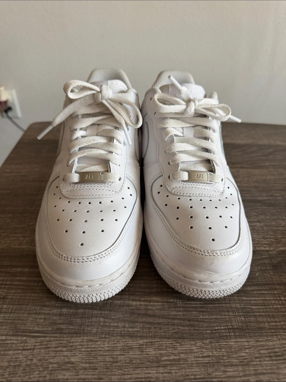 Nike Air Force 1’s White Low Top Men's Sneakers